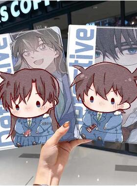 名侦探柯南ipad10保护套pro2024款11寸5苹果air7平板mini6壳4迷你3适用2三折2020带笔槽8第9代2021卡通2018女