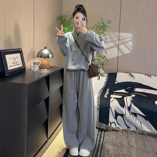 JOYIASS韩式慵懒chic套装卫衣两件套女装2025新款秋冬季超好看冬