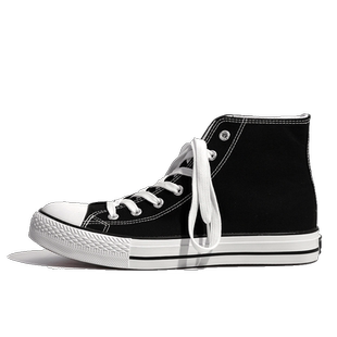 回力帆布鞋男鞋2024夏季男士布鞋男款高帮透气情侣休闲黑色板鞋子