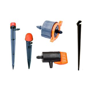 可调节稳流滴灌滴水自动浇水滴头浇花喷雾洒水智能