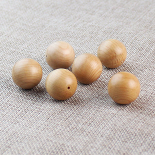 厂家红杉木散珠子6/8mm木珠圆珠diy佛珠念珠饰品配件直播货源