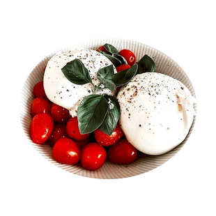 意大利布拉塔奶酪奶包子爆浆burrata奶酪水牛芝士干酪生酮奶酪球