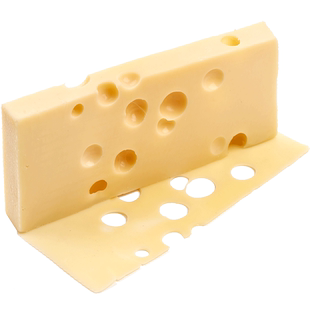 德国格兰特大孔奶酪进口德宝原制芝士块三明治干酪块艾蒙塔尔奶酪