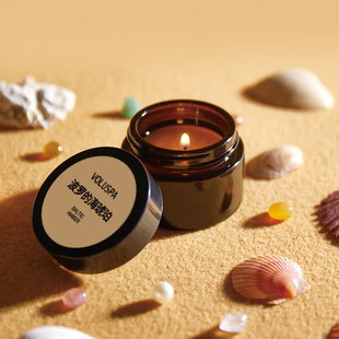 香薰蜡烛试香咖啡无火香氛tinwicks voluspa cm cfct法国植物学家