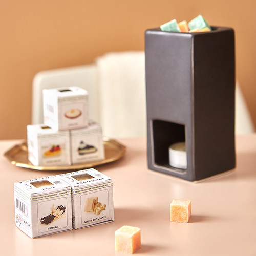 scentedcubes魔方香氛块精油扩香石卧室内礼物香薰炉