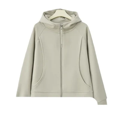 即墨开衫运动卫衣通勤显瘦春季外套连帽2025爆款上衣拉链长袖新款