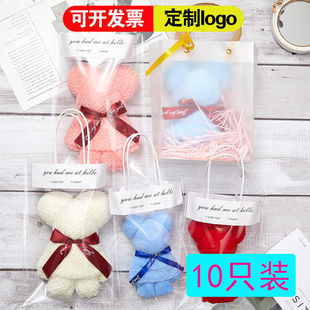 小熊毛巾伴手礼婚礼回礼袋礼盒年会活动赠品开业小礼品工厂直销