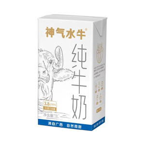 神气水牛纯牛奶水牛奶1L装奶茶咖啡店通用水牛奶全脂纯牛奶家用