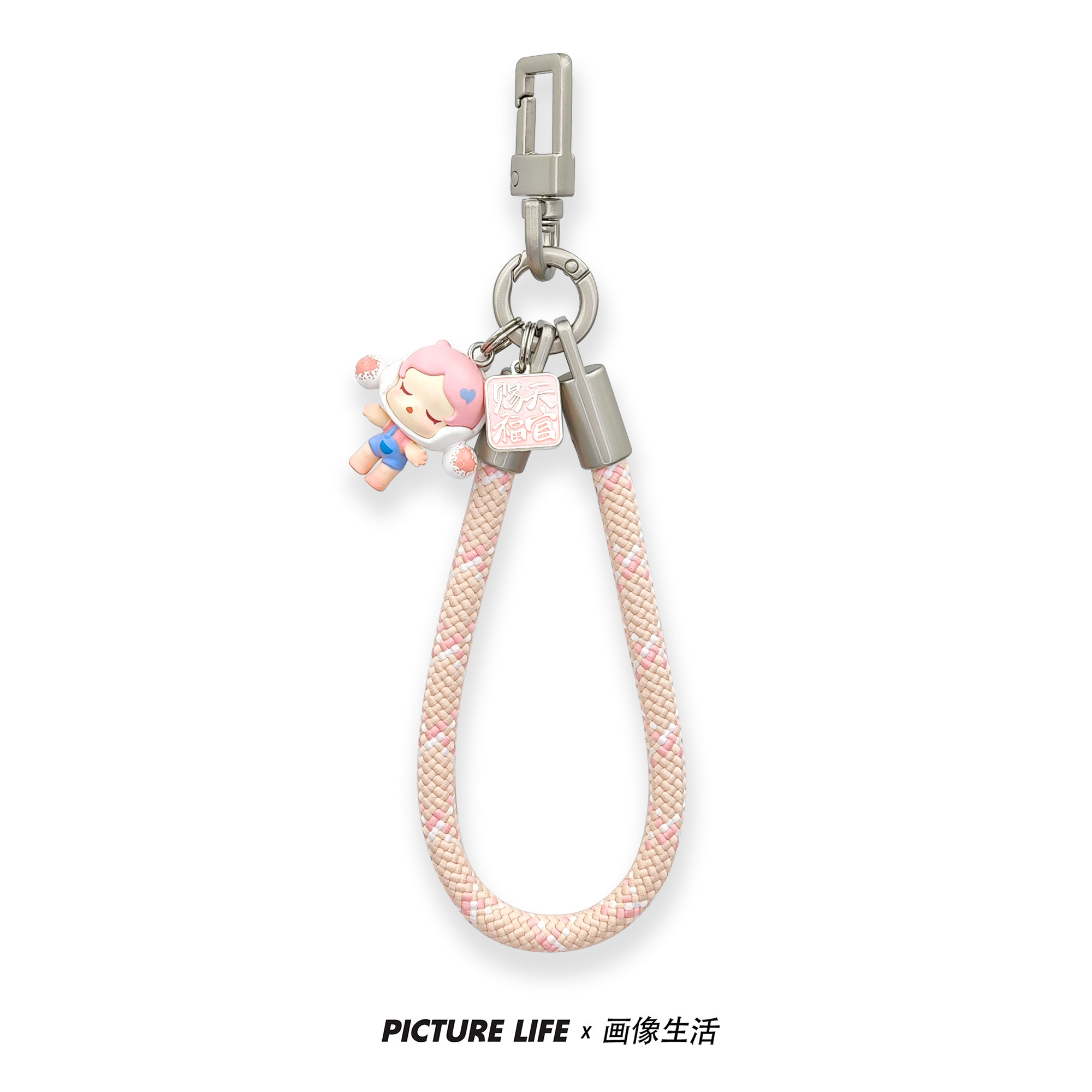 手腕绳泡泡玛特短款手机链