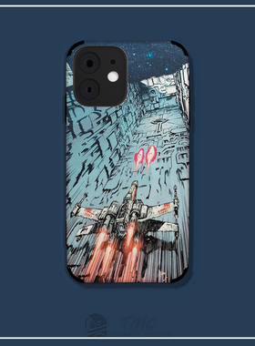 星球大战雅汶战役场景x翼战斗机手机壳适用华为p50苹果14promax小米13硅胶三星s20红米K40/iqoo10/iphone12