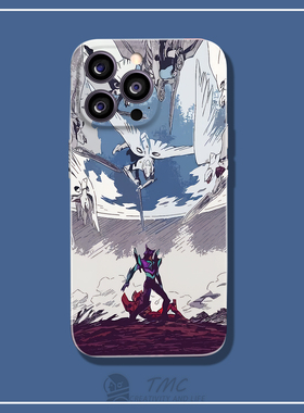 新世纪福音战士明日香二号机真心为你动漫手机壳适用于华为mate50/nova10红米note11t苹果14promax/iphone13