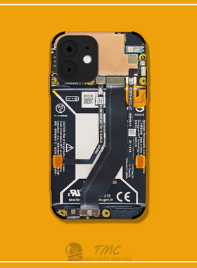 创意伪拆机图手机壳适用苹果13prom一加8p华为mate30pro防摔iqoo9