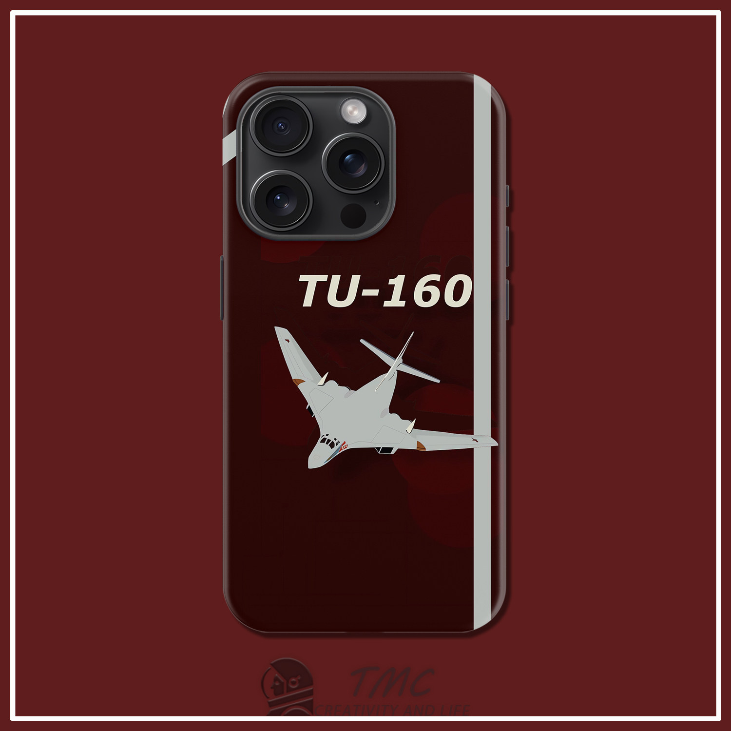 男生用俄军军事TU160轰炸机手机壳适用iPhone17promax防摔华为pura70苹果16小米16红米K80荣耀magic5三星s25