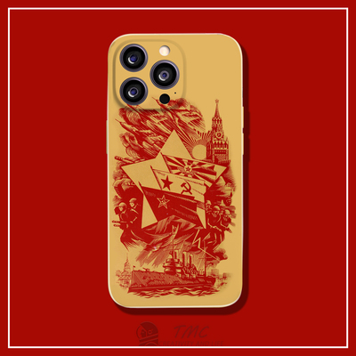 苏维埃元素风手机壳硅胶iPhone14