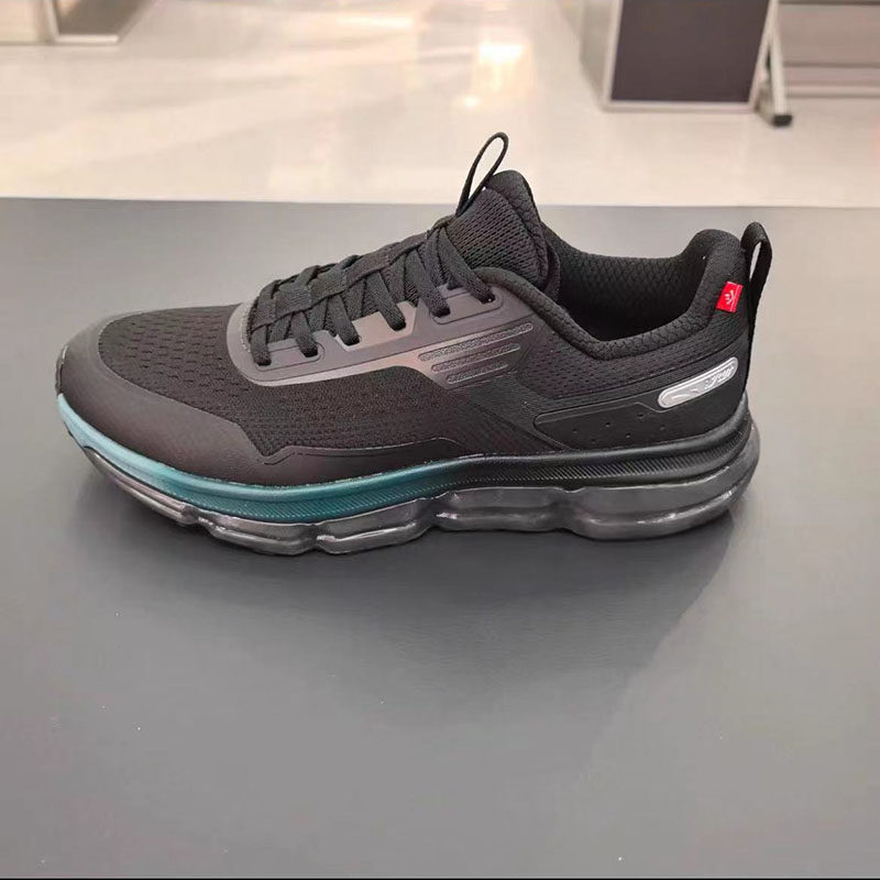 安踏弹力胶跑步鞋男鞋2026春季新款轻便减震运动鞋子112615501