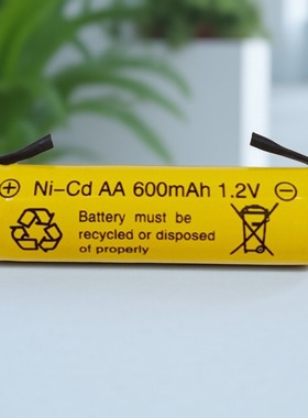 电动剃须刀牙刷5号7号充电池AA/AAA 2/3AA带焊接铁片AA1.2V充电池
