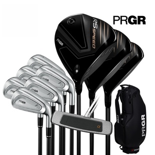 PRGR高尔夫男士 SPEED系列golf日本进口远距离进阶整套球杆 套杆RS