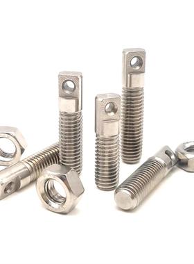 SAIPO8/10/12-20/25/30/35/40/50两平面颈部半螺纹弹簧支柱FFD11