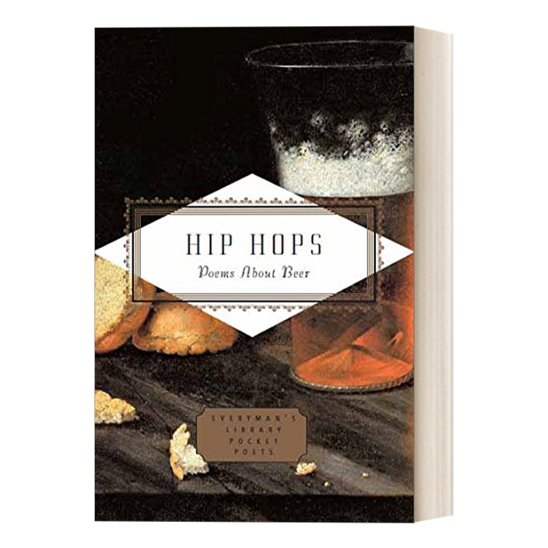 英文原版 Hip Hops Poems About Beer酒诗歌集 Everyman精装收藏版口袋诗歌系列英文版进口英语原版书籍