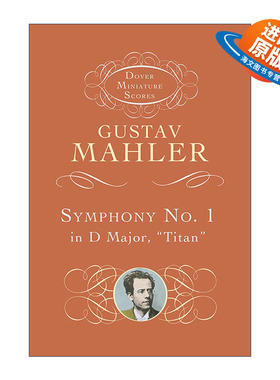 英文原版 Symphony No.1 in D Major 