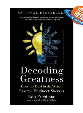 英文原版 Decoding Greatness 逆向工程 你我都能变优秀的秘诀 英文版 进口英语原版书籍