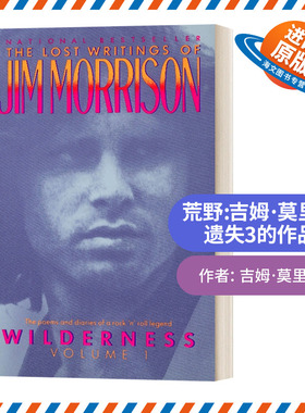 英文原版 Wilderness the Lost Writings of Jim Morrison 荒野 吉姆莫里森遗失3的作品 英文版 进口英语原版书籍