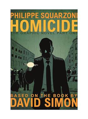 英文原版 Homicide The Graphic Novel Part One 英文版 进口英语原版书籍