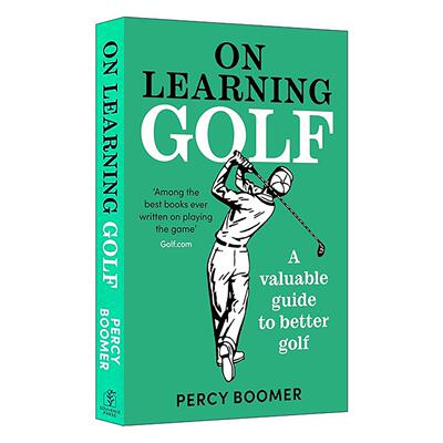 英文原版 On Learning Golf 高尔夫球学习实用指南 Percy Boomer 英文版 进口英语原版书籍