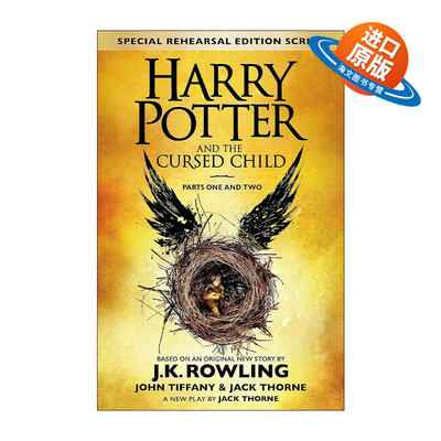 英文原版 哈利波特8 Harry Potter and the Cursed Child 哈利波特与被诅咒的孩子 精装 英国版 英文版 进口原版书籍