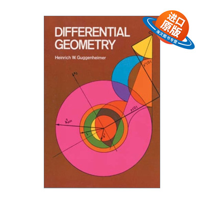 英文原版 Differential Geometry Dover Books on Mathematics 微分几何 Heinrich W Guggenheimer 英文版 进口英语原版书籍