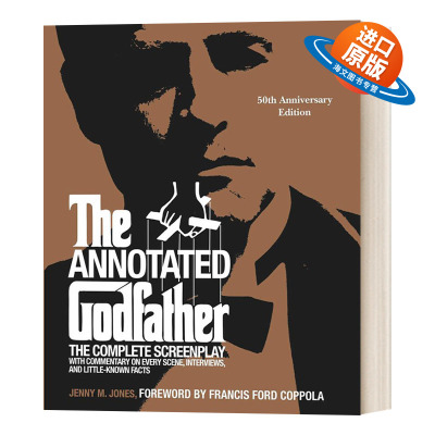 英文原版 The Annotated Godfather 50th Anniversary Edition 教父50周年注释版 剧本 精装 英文版 进口英语原版书籍
