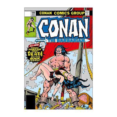 英文原版 Conan the Barbarian The Original Comics Omnibus Vol.4 野蛮人柯南 漫画大全典藏版 卷四 英文版 进口英语原版书籍