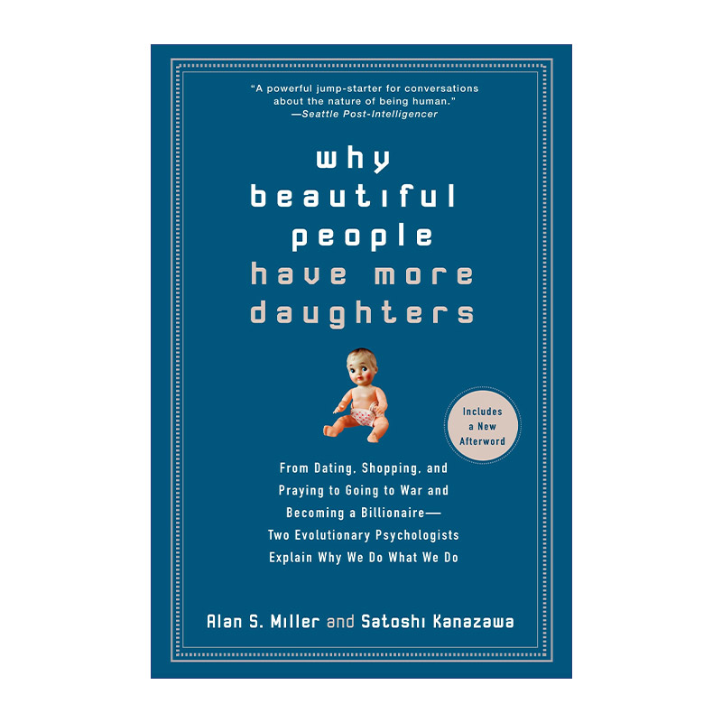 英文原版 Why Beautiful People Have More Daughters生猛的进化心理学 Alan Miller英文版进口英语原版书籍