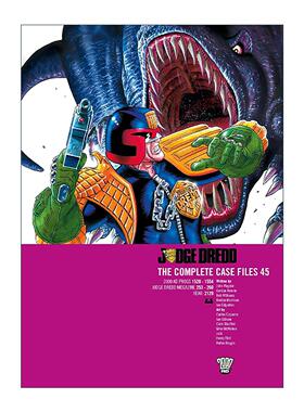 英文原版 Judge Dredd Case Files 45 特警判官 漫画合集45 英文版 进口英语原版书籍