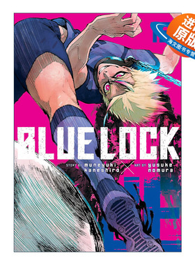 英文原版 Blue Lock 12 蓝色监狱系列12 同名日本动漫 足球体育漫画 Muneyuki Kaneshiro 野村优介 英文版 进口英语原版书籍