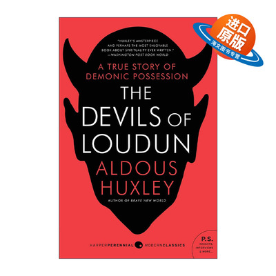 英文原版 The Devils of Loudun 卢丹的恶魔 法国神父“附魔”案 赫胥黎异质三部曲 英文版 进口英语原版书籍