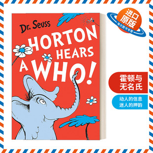 英文原版 Dr. Seuss — Horton Hears A Who 苏斯博士系列 霍顿与无名氏 英文版 进口英语原版书籍