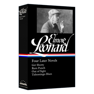 埃尔莫伦纳德 精装 Later 英文原版 四部后期小说 进口英语原版 Leonard 英文版 Elmore 书籍 Four 美国图书馆 Novels