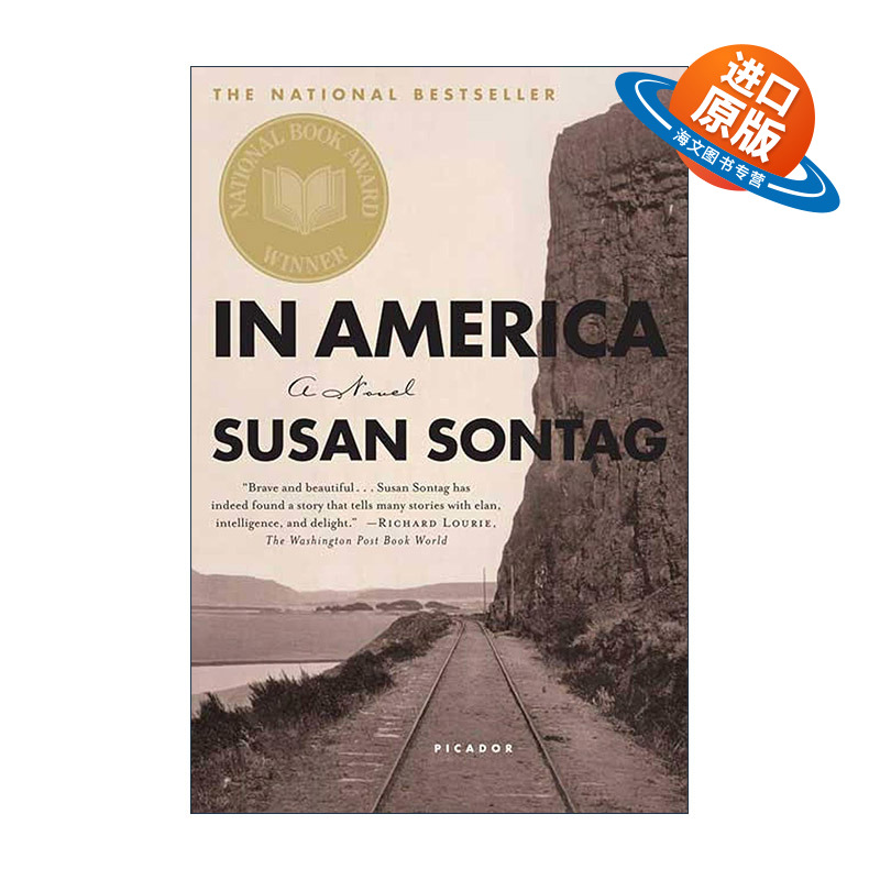 英文原版 In America 在美国 2000美国国家图书奖 苏珊桑塔格 英文版 进口英语原版书籍