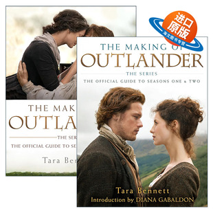 英文原版 The Making of Outlander 异乡人 古战场传奇 2册 第一到四季官方制作指南 英文版 进口英语原版书籍