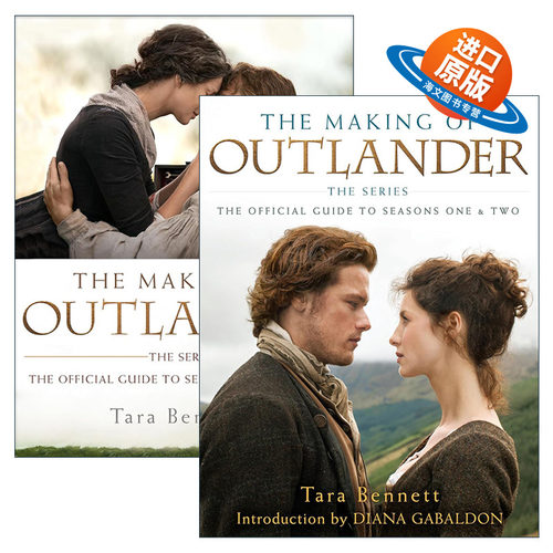英文原版 The Making of Outlander 异乡人 古战场传奇 2册 第一到四季官方制作指南 英文版 进口英语原版书籍