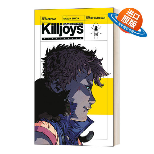 英文原版 The True Lives of the Fabulous Killjoys 01 California 太空猎手扫兴者 赏金猎人01 加利福尼亚 英文版 进口英语书籍