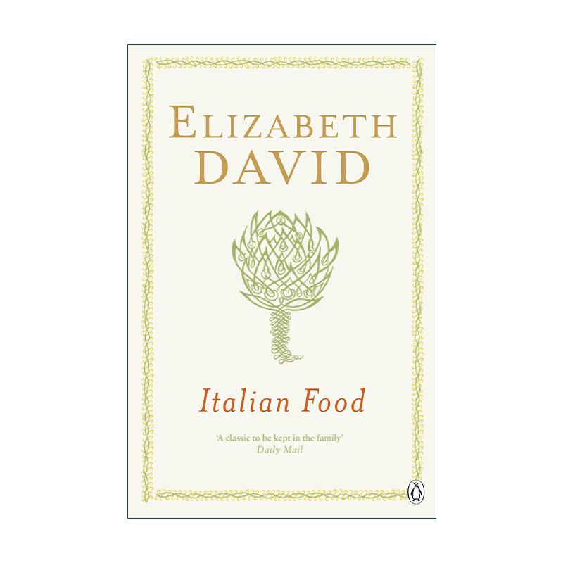 英文原版 Italian Food 意大利食谱书 伊丽莎白·大卫的意大利农味食谱书 英文版 进口英语原版书籍