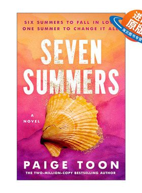 英文原版 Seven Summers 七个夏天 女性浪漫小说 Paige Toon 英文版 进口英语原版书籍