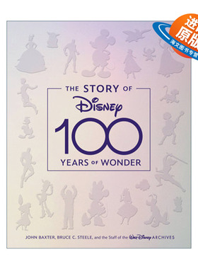 英文原版 The Story of Disney 迪士尼100周年纪念画册 百年奇迹 艺术设定集 品牌故事发展史 精装 英文版 进口英语原版书籍