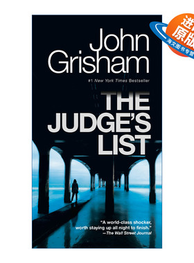 英文原版 The Judge's List The Whistler 02 法官名单 吹口哨的人系列2 John Grisham 英文版 进口英语原版书籍
