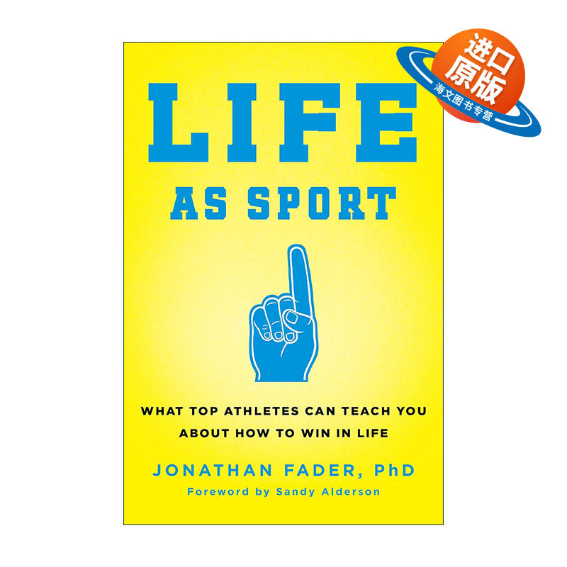 英文原版 Life as Sport 生活是一场比赛 世界运动员教你致胜技巧 精装 英文版 进口英语原版书籍