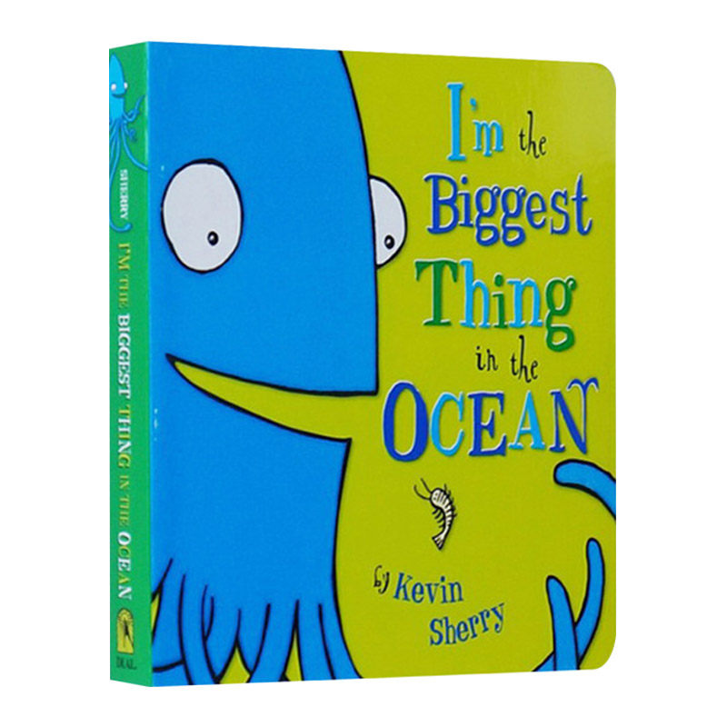 英文原版 大海里我最大 im the biggest thing in the ocean 幽默