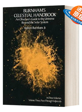 英文原版 Burnham's Celestial Handbook Volume Three 伯纳姆天体手册 卷三 英文版 进口英语原版书籍