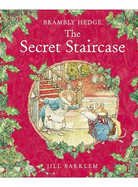 英文原版 Brambly Hedge The Secret Staircase 野蔷薇村的故事 神秘的楼梯 精装彩色绘本 英文版 进口英语原版书籍